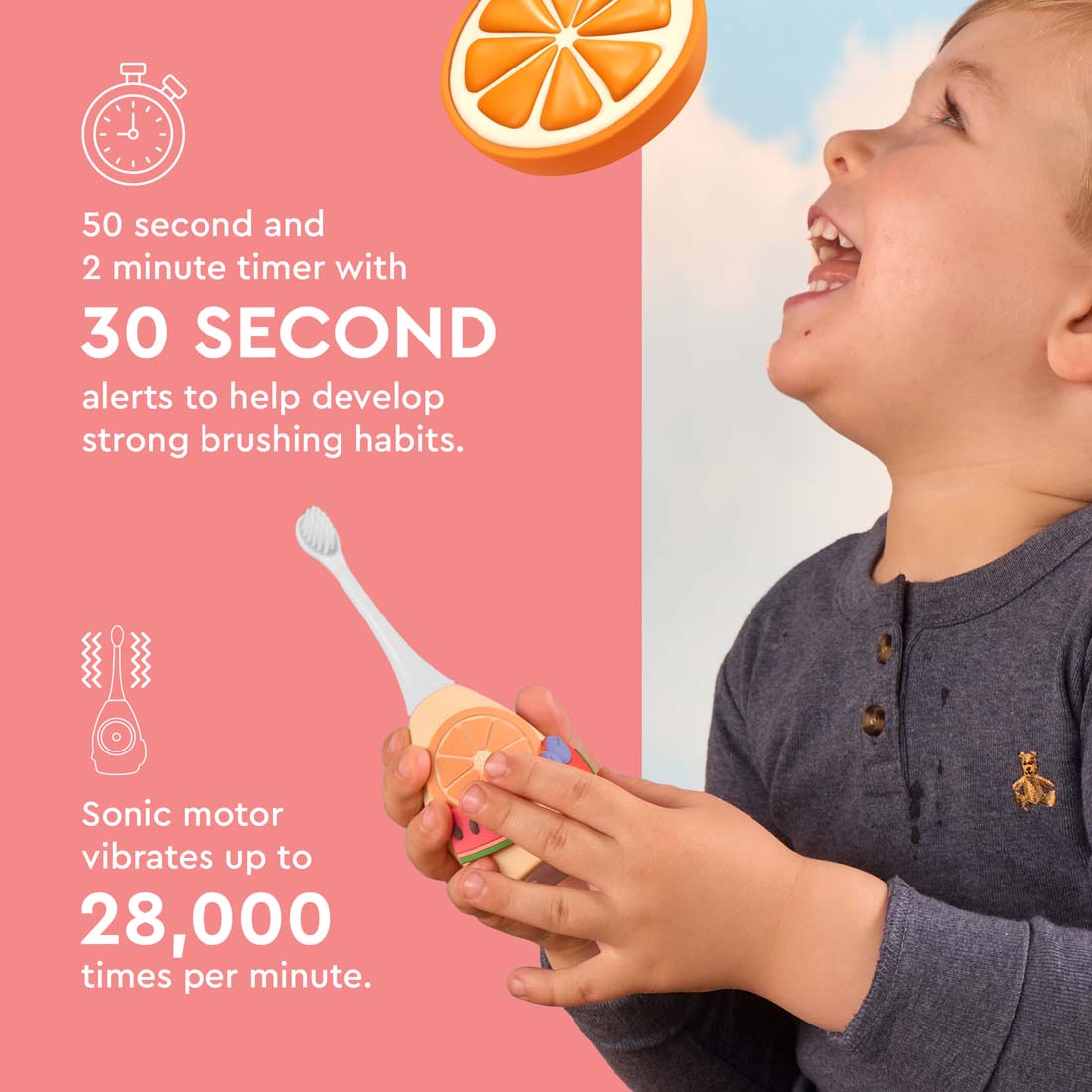 Boka Kids Sonic Electric Toothbrush