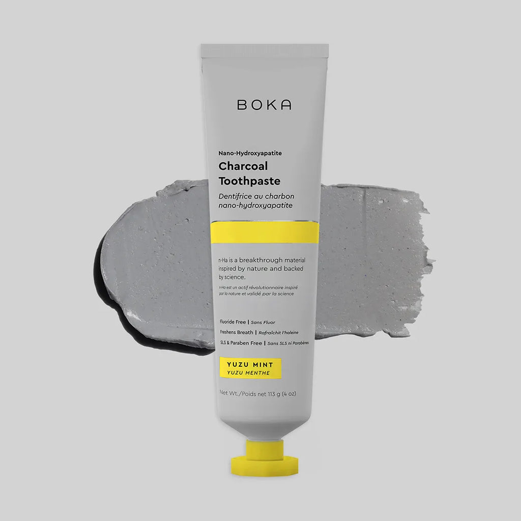 Charcoal Yuzu Mint Nano-hydroxyapatite Toothpaste