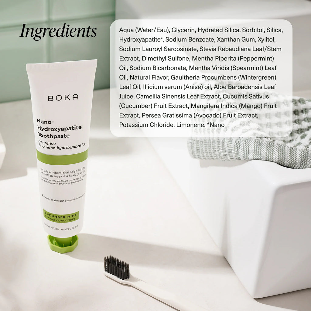Cucumber Mint Nano-hydroxyapatite Toothpaste
