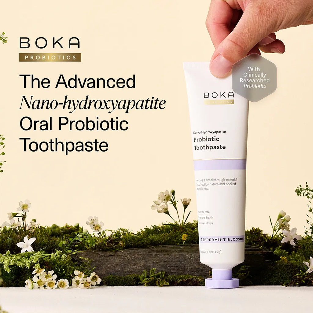 Peppermint Blossom Probiotic Nano-hydroxyapatite Toothpaste