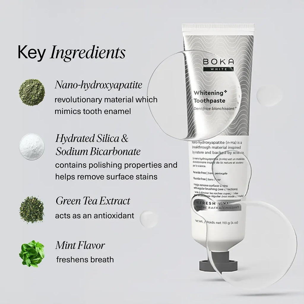 Refresh Mint Whitening* Nano-hydroxyapatite Toothpaste