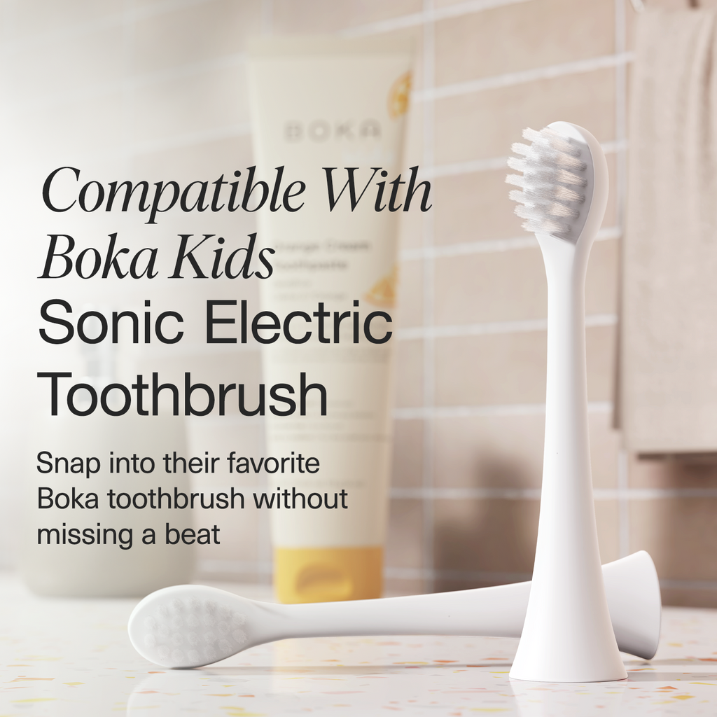 Kids Sonic Toothbrush Replacement Heads 2-Pack