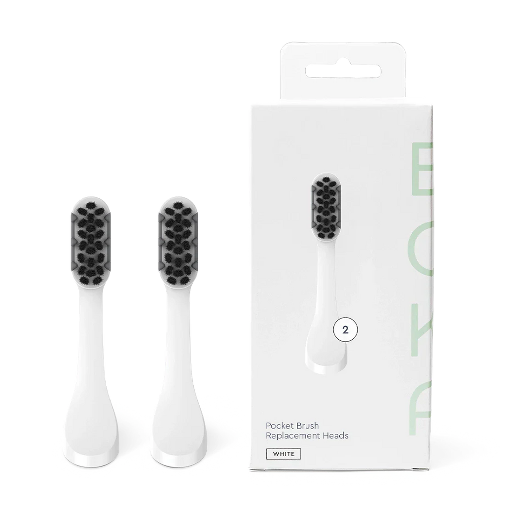 Boka Pocket Electric Toothbrush Replacement Heads 2-Pack
