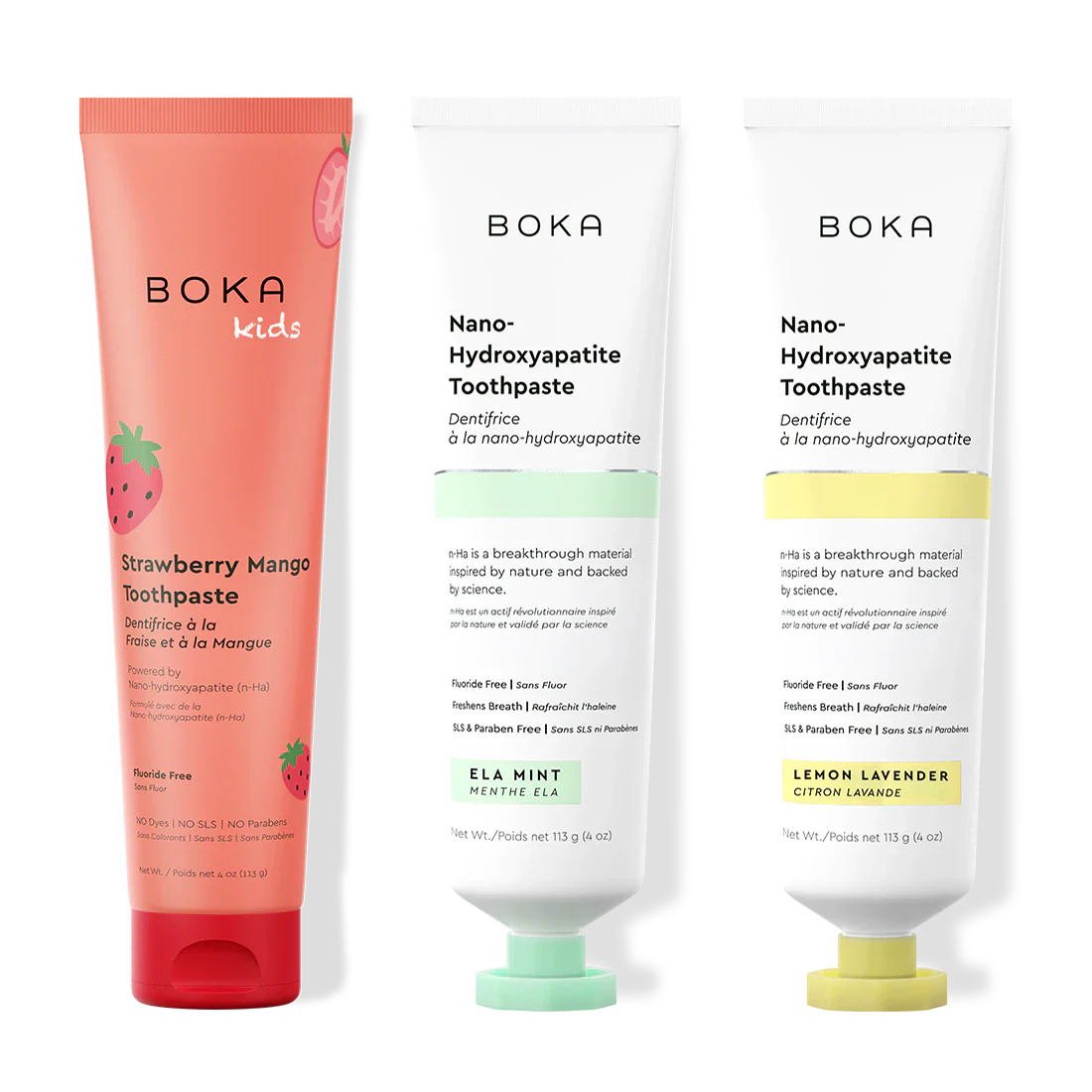 Family Nano-hydroxyapatite Toothpaste 3-Pack